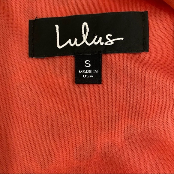 Lulu’s Sangria Coral Multicolor Tile Print Shift Dress, Size Small - Picture 14 of 14